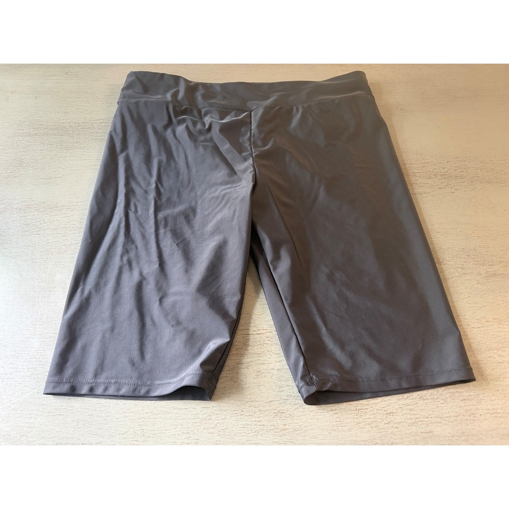 black  athletic fitted UNBRANDED plus size shorts size XXL